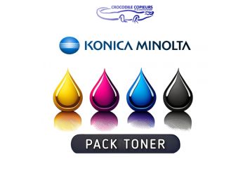 Pack Toner Konica-Minolta TNP51 | 4 couleurs